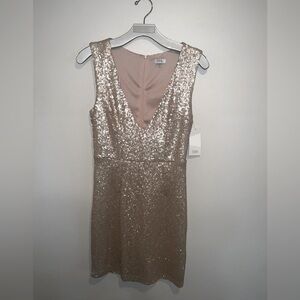 Sequin mini dress
